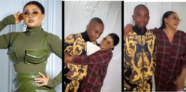 
Reactions as Nollywood actress, Mercy Aigbe poses with her son in new photos shared on Instagram. 