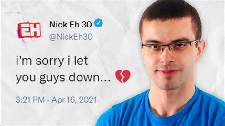 Who Is Nick Eh 30? How Tall Is Nick Eh 30? Does Nick Eh 30 Have Autism? Did Nick Eh 30 Get A Girl Pregnant? What Server Does Nick Eh 30 Play On?